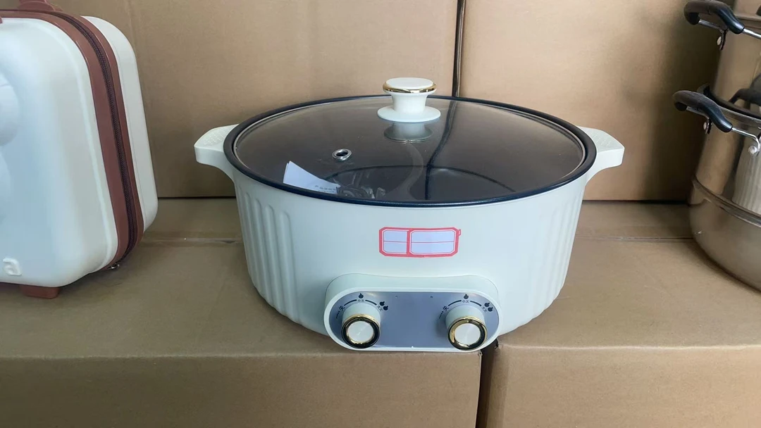 双旋钮电煮锅   电器ZT