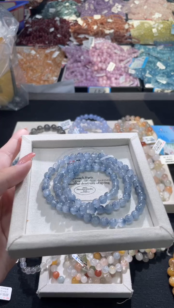 水晶手链未镶嵌526号 多样性发一6+