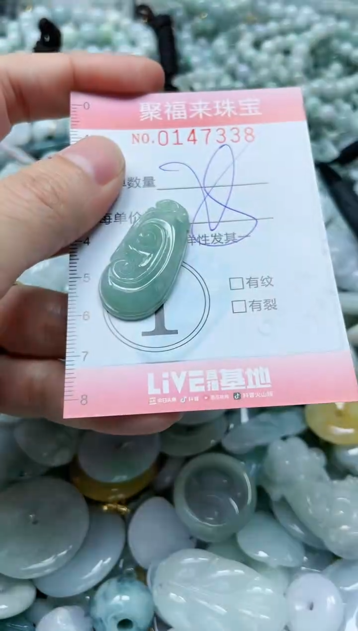 翡翠未镶嵌颈饰闪购0147338