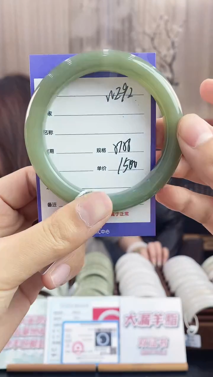 未镶嵌手镯和田玉WE92微色差