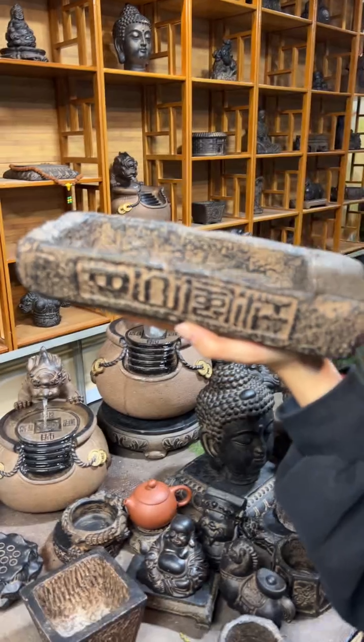 陶土【火山泥】江枫盆