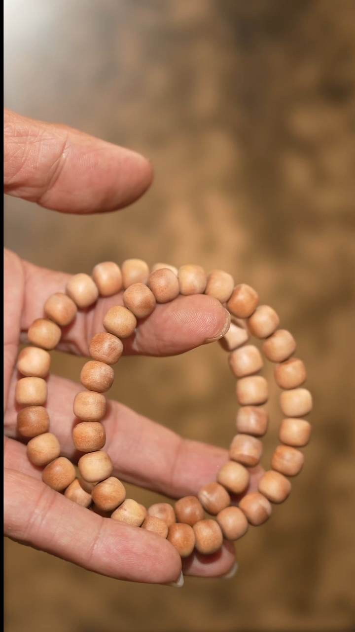 檀香木手串/手链海南檀香9mm老型单圈 多样性发一