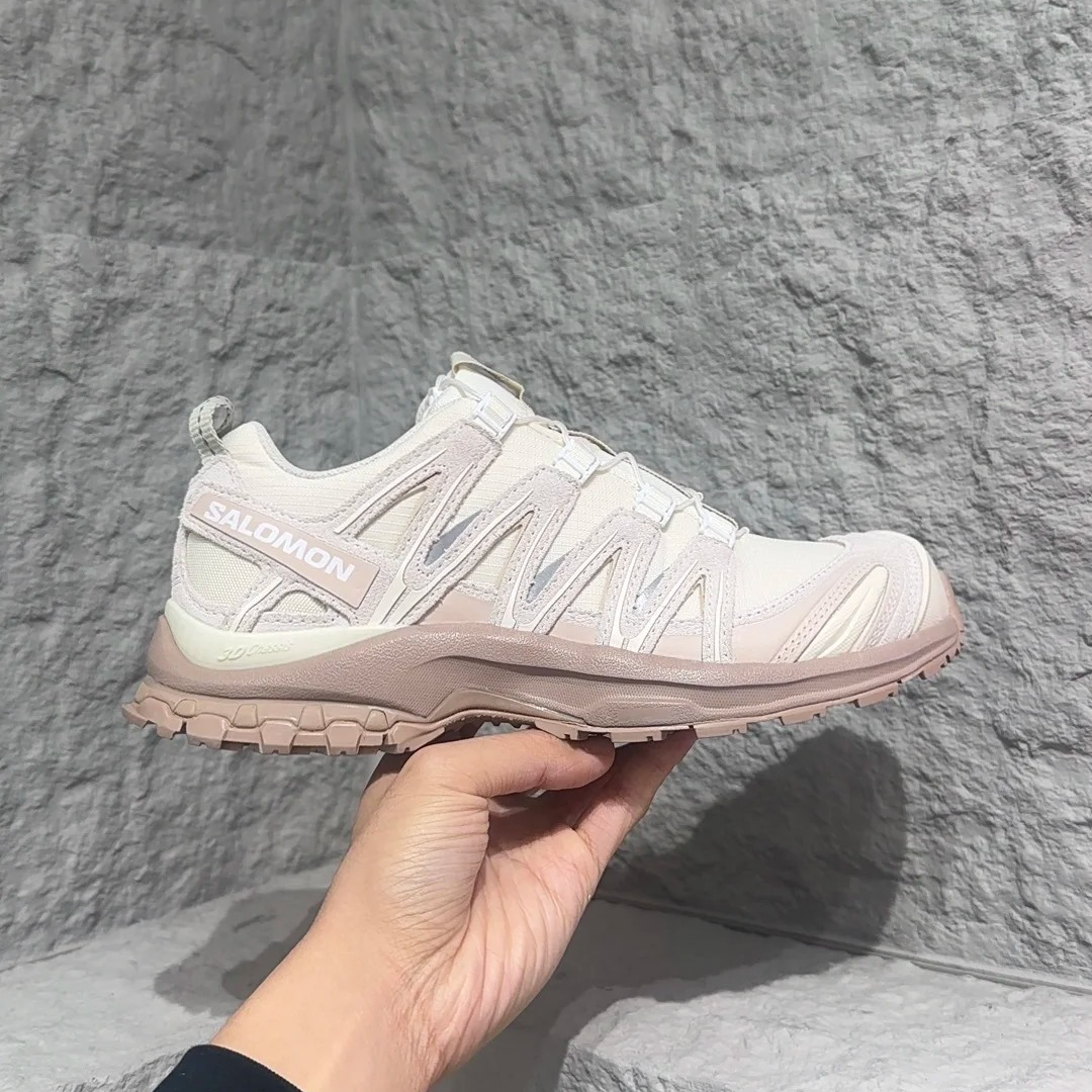 SALOMON/萨洛蒙Xa Pro 3D SUEDE 山系徒步休闲鞋防泼水香草474786