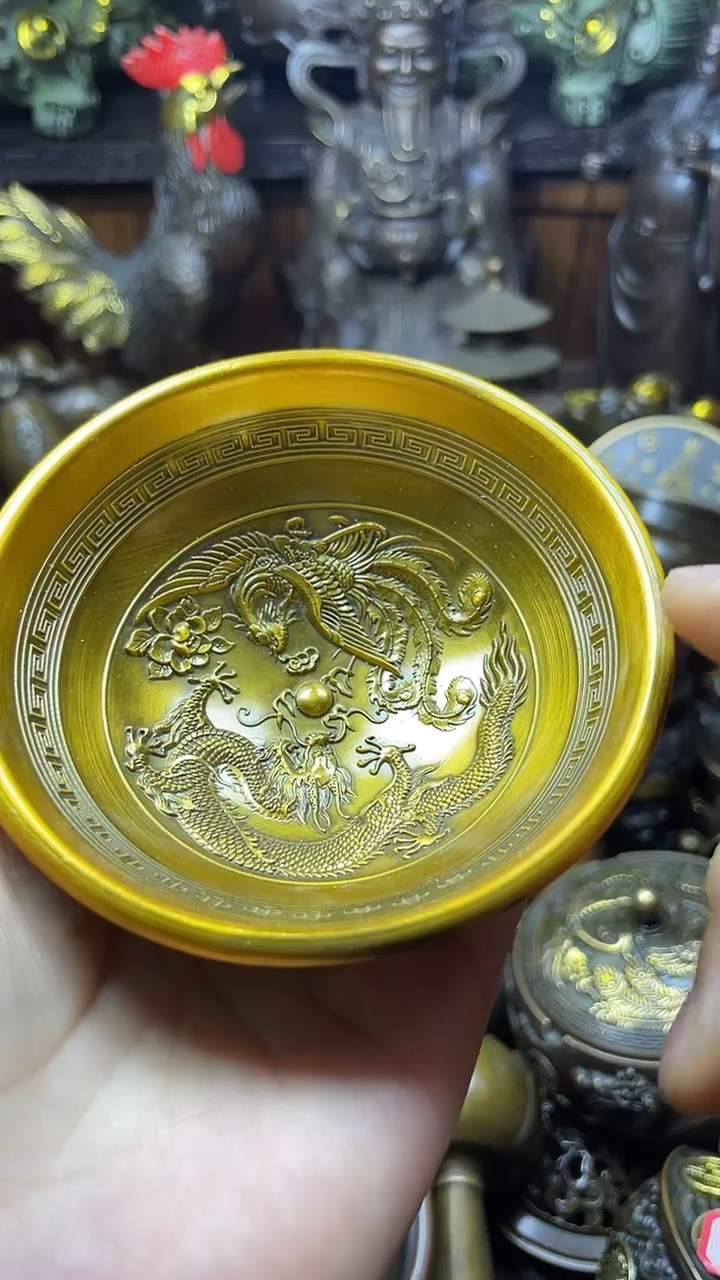 闪购链接，点击下单，有运费险，铜摆件