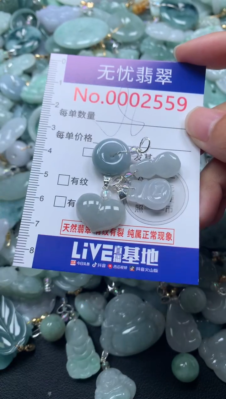 颈饰未镶嵌翡翠2559