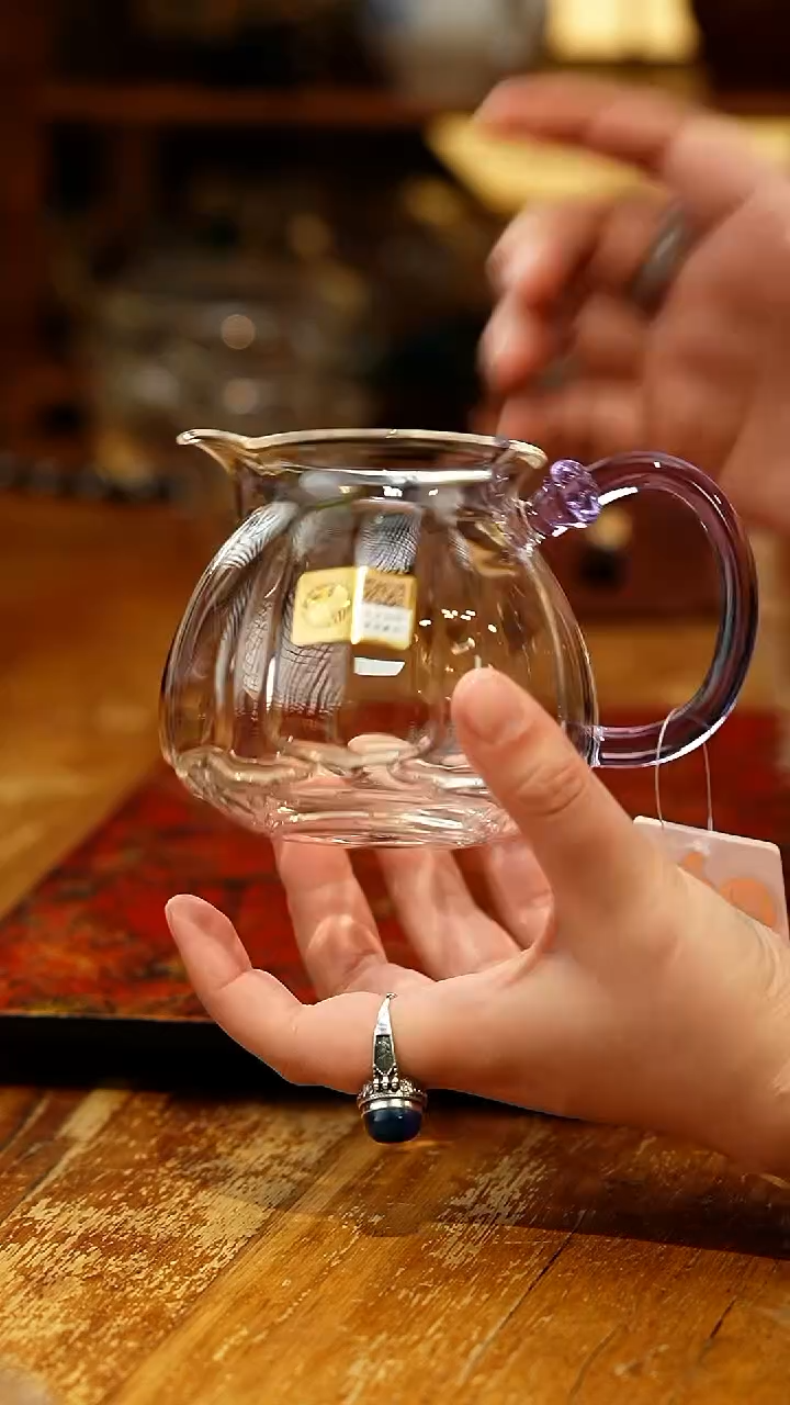 【闪购商品】禾器/晶彩莲君茶海/浅紫/专版