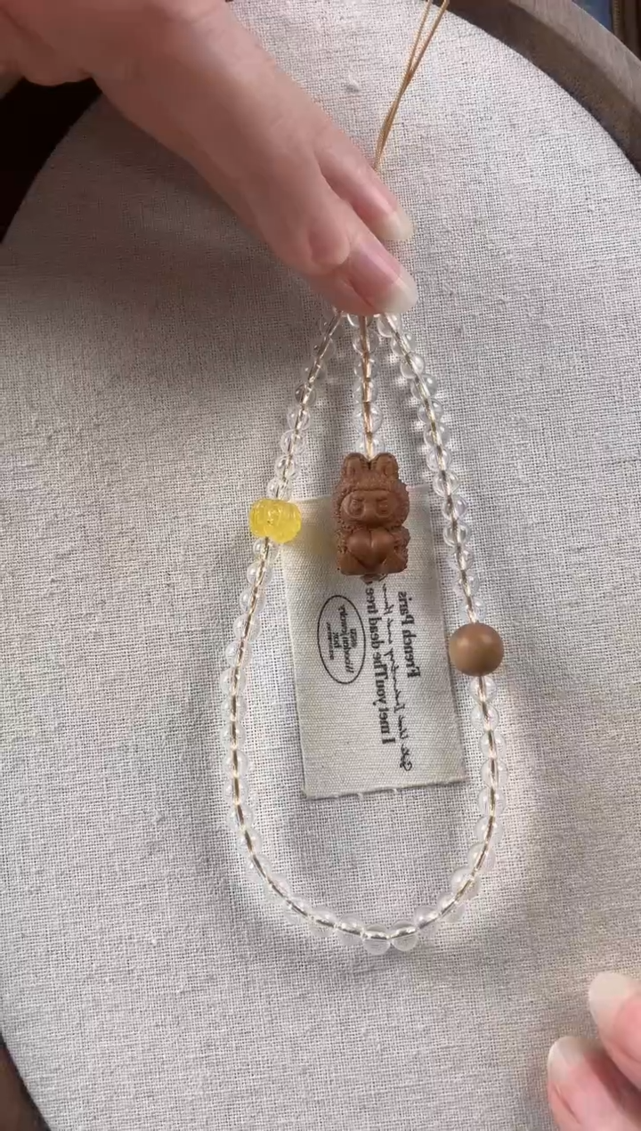 未镶嵌手链水晶纯天然水晶手机链