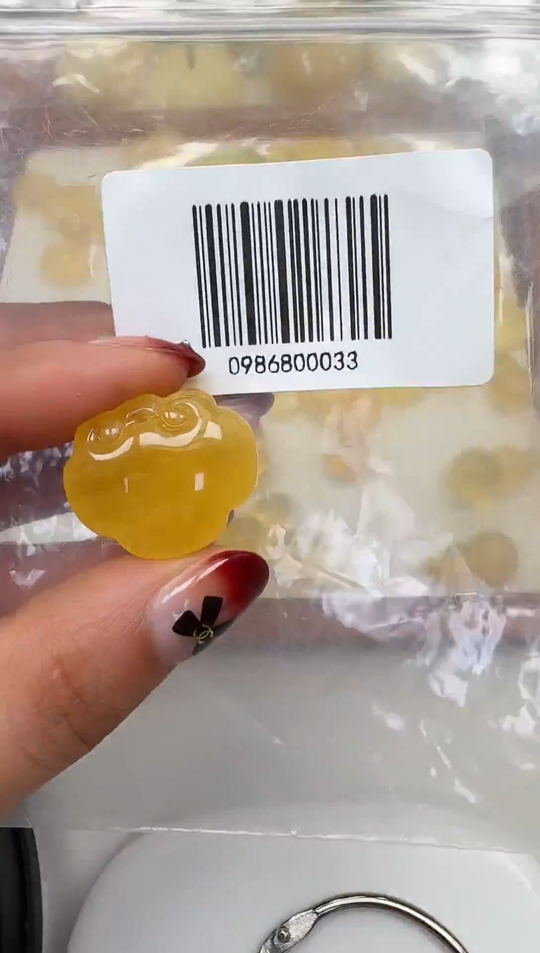 裸石琥珀未镶嵌如图微瑕