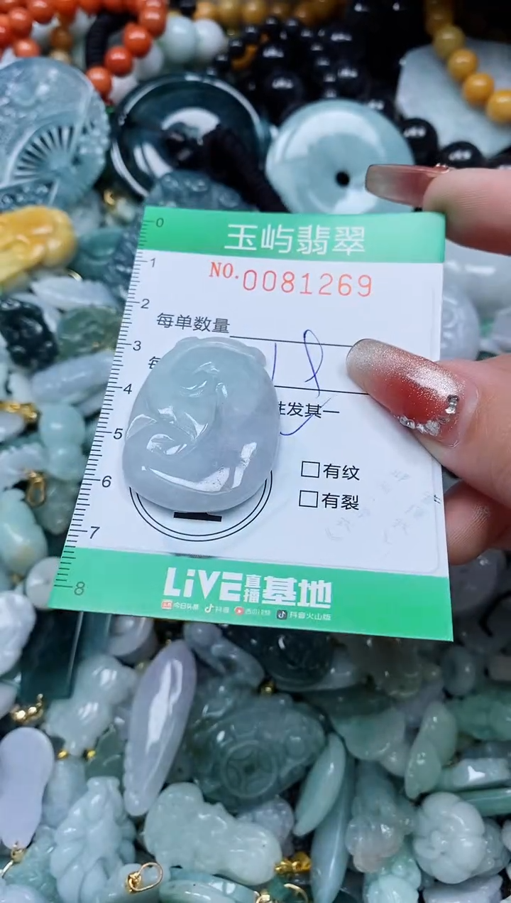 【闪购商品】翡翠颈饰未镶嵌闪购0081269多样性发其一