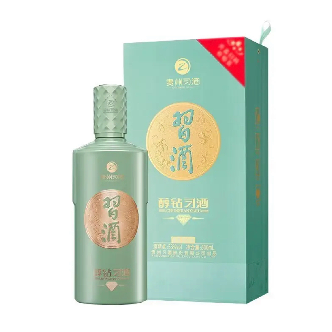 习酒醇钻  53度500ml  酱香型白酒