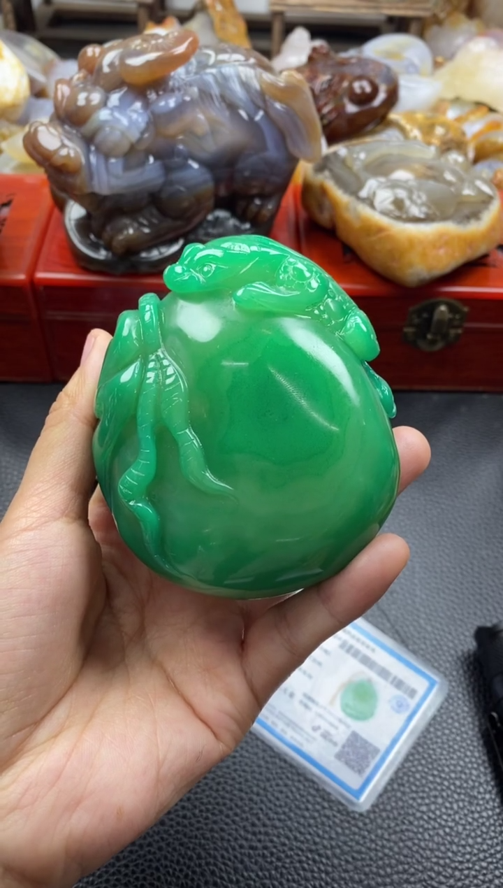 未镶嵌手把玛瑙/玉髓游*文00