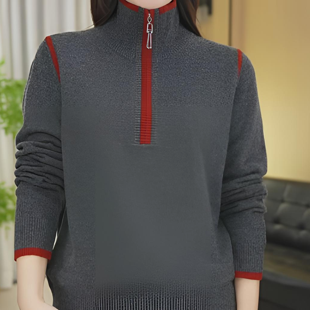 2025冬季新款针织外套休闲百搭显瘦时尚减龄套头长袖上衣女GD1469