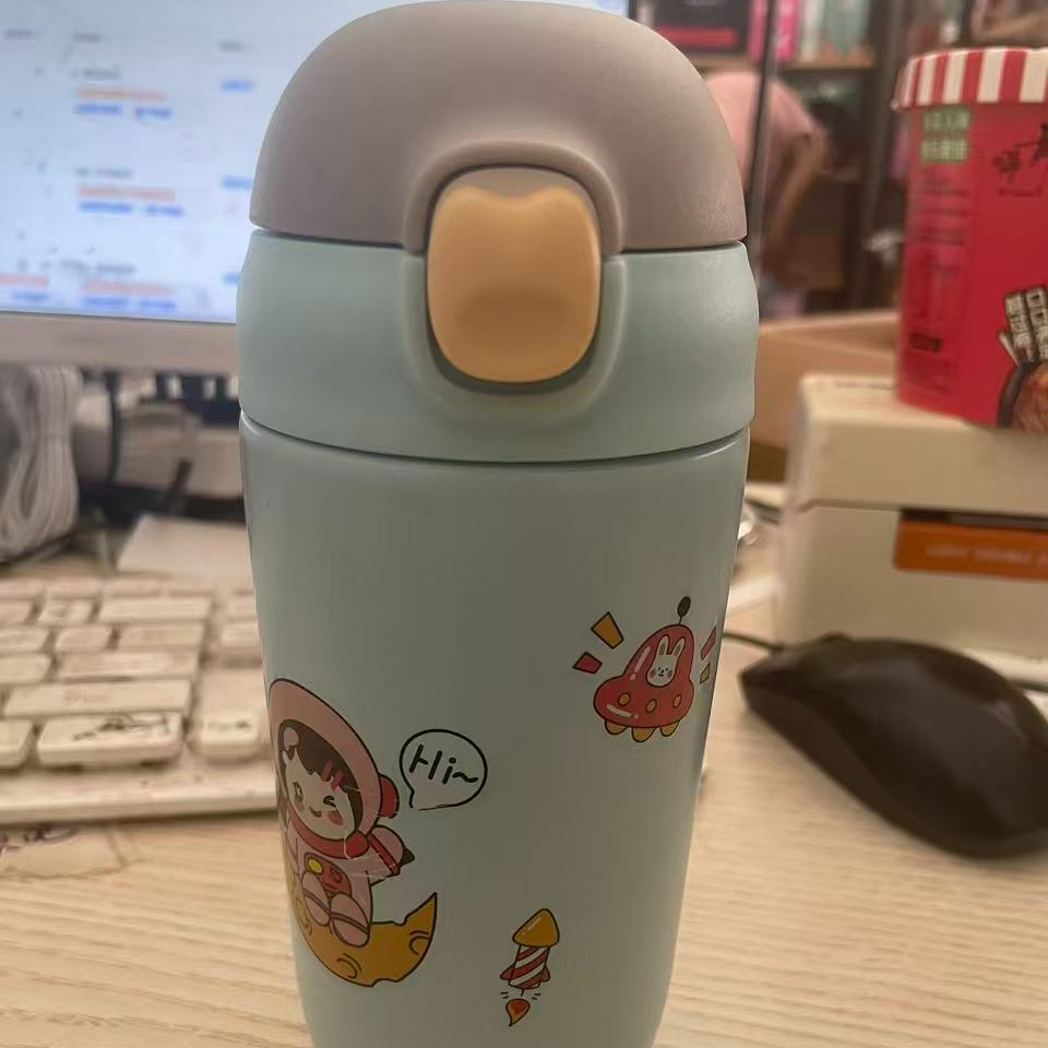 简约日式保温杯便携可爱简约