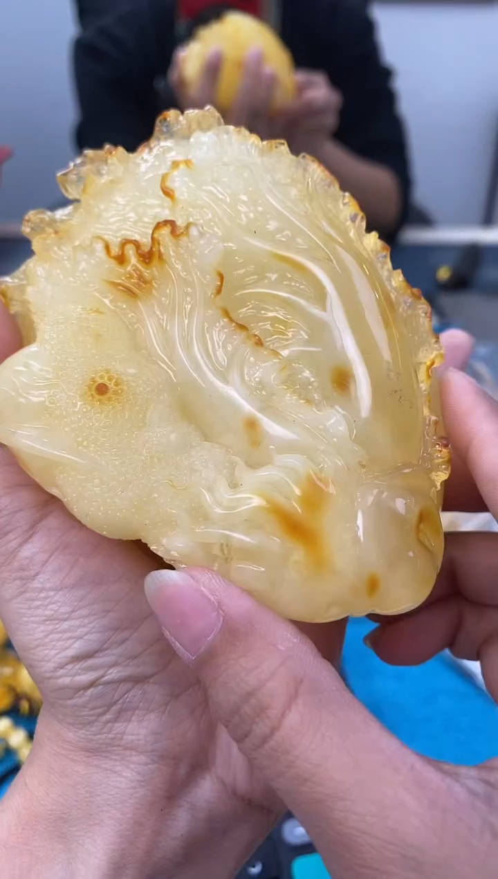 【闪购商品】琥珀裸石未镶嵌 天然琥珀蜜蜡白菜