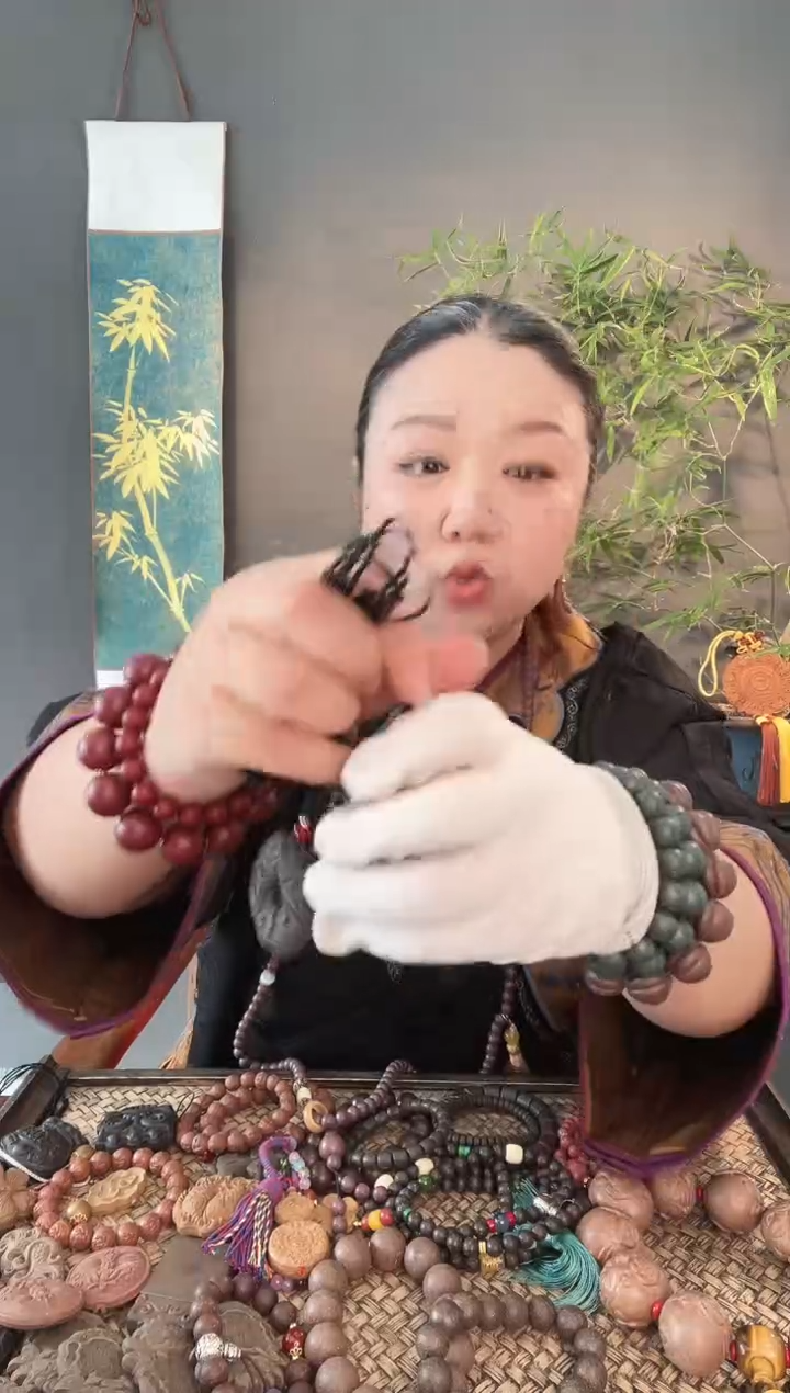 泥塑桃源香方道纹葫芦