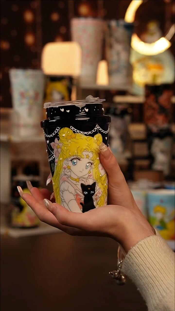 （玉泥）景德镇手工手绘文创陶瓷杯