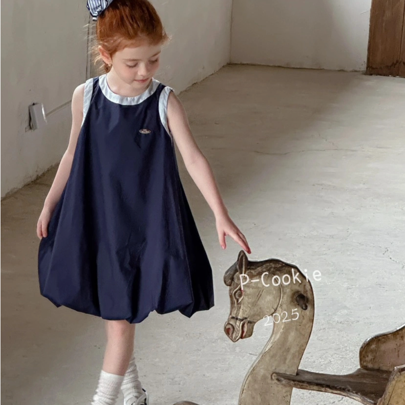 Alice* 326* P家女童夏季时尚花苞裙