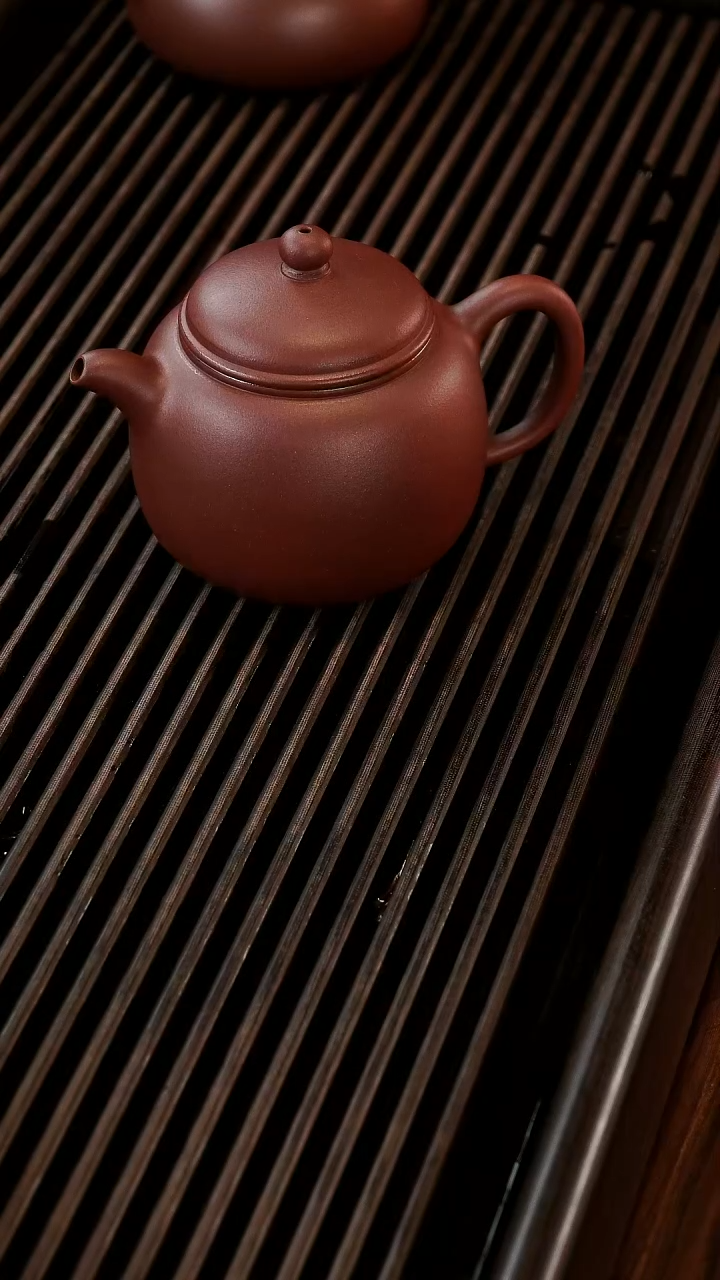 【闪购商品】底槽青茶壶正元底款精工半手小匏樽