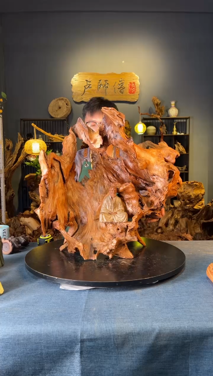 木卢师傅根艺作品（不包含人物摆件）