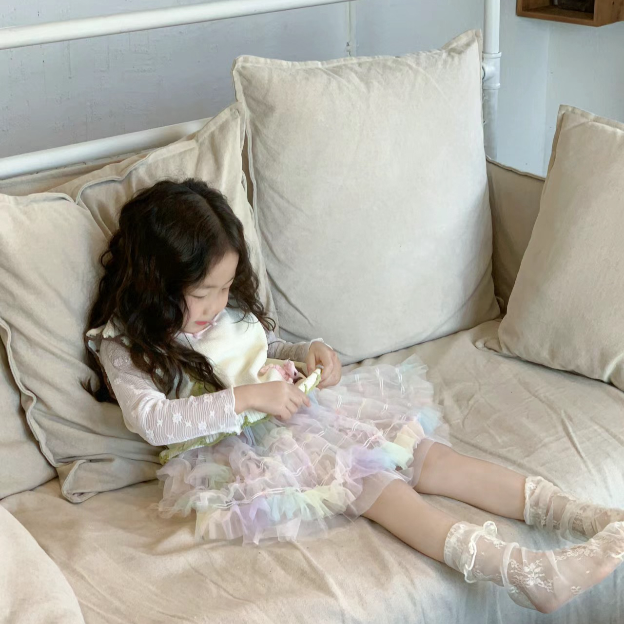 云小朵童装小熊打底衫H1201