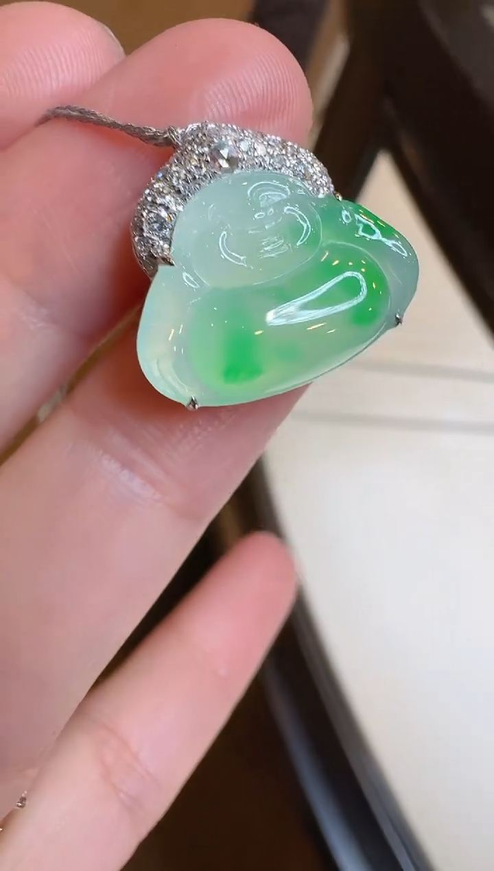 【闪购商品】翡翠吊坠(不含链)18K金镶嵌多样性团购发一件