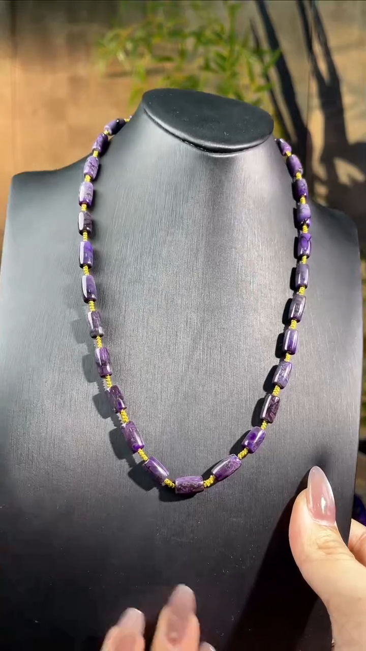 苏纪石（舒俱来）未镶嵌项链（多样性发一）南非舒俱来老矿