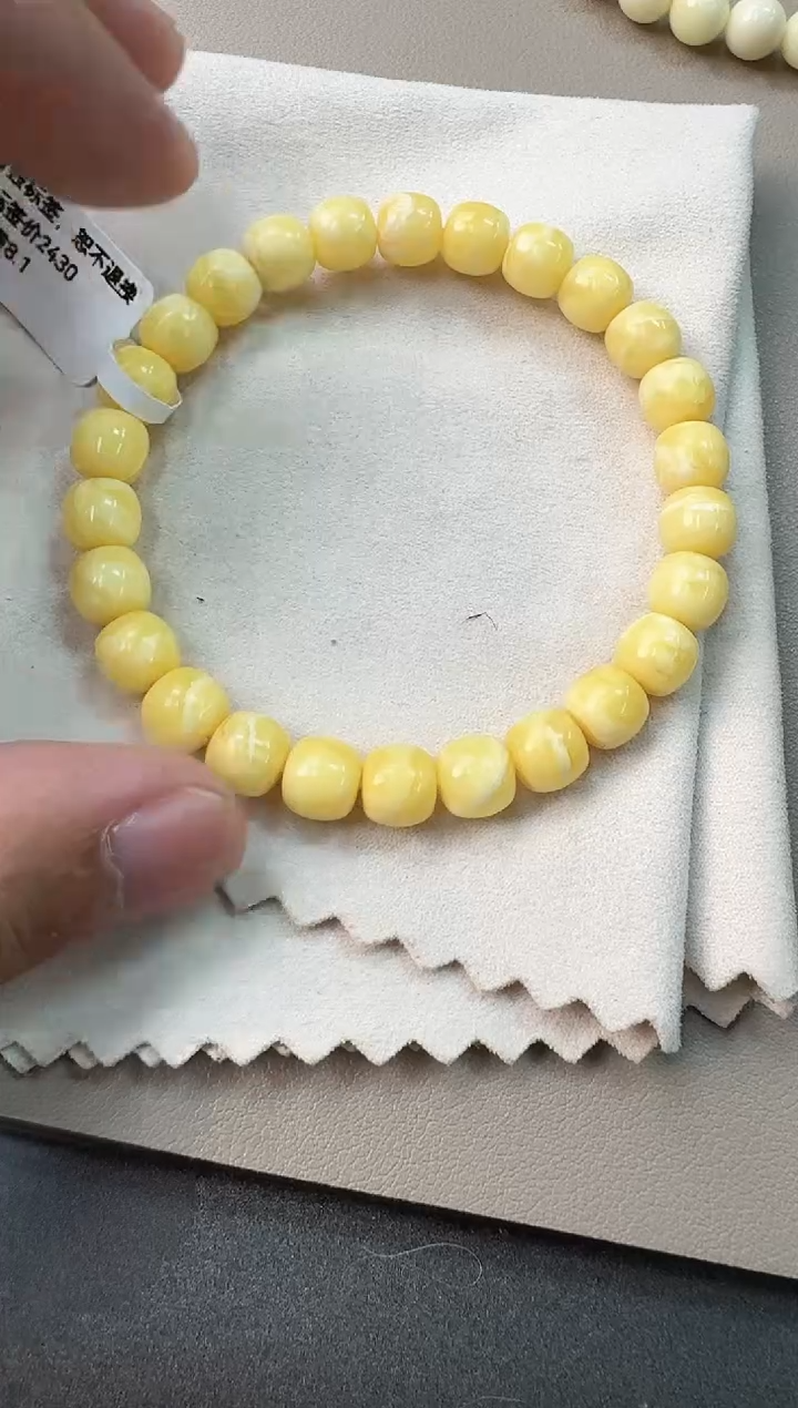 手串蜜蜡未镶嵌蜜蜡手串