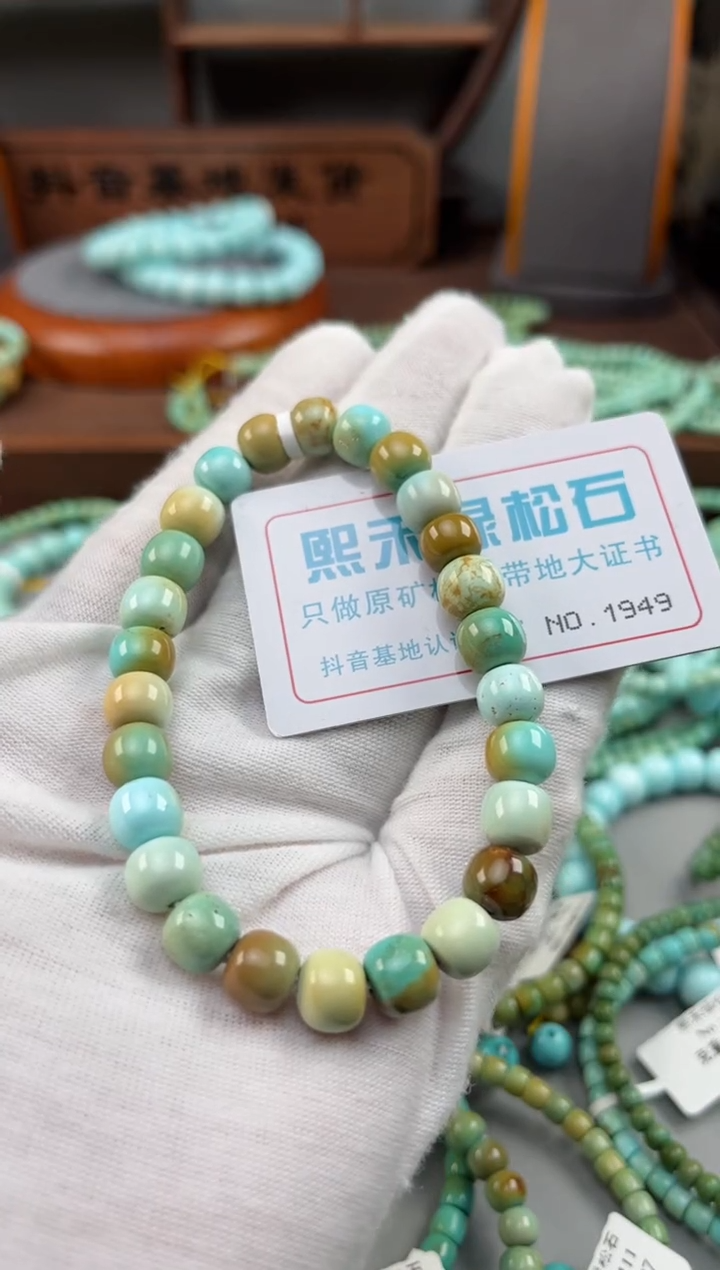 【闪购商品】绿松石松石未镶嵌1949