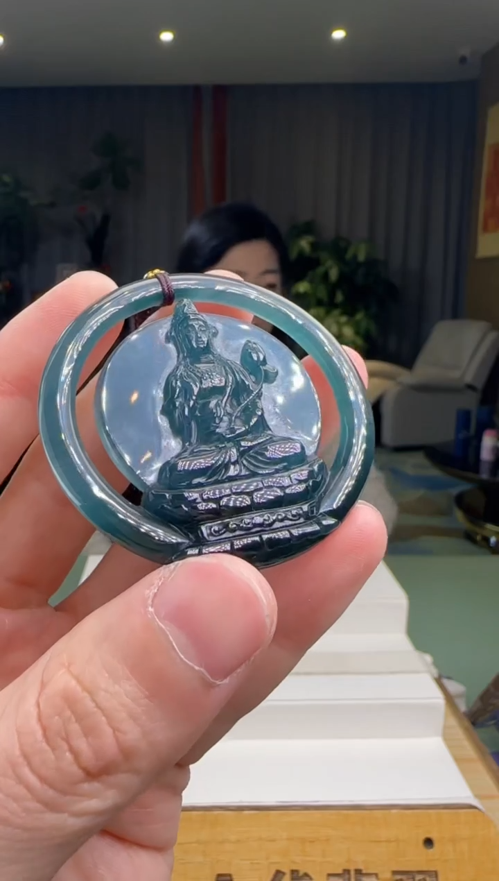 【闪购商品】翡翠颈饰未镶嵌DY@@960Q3J12850