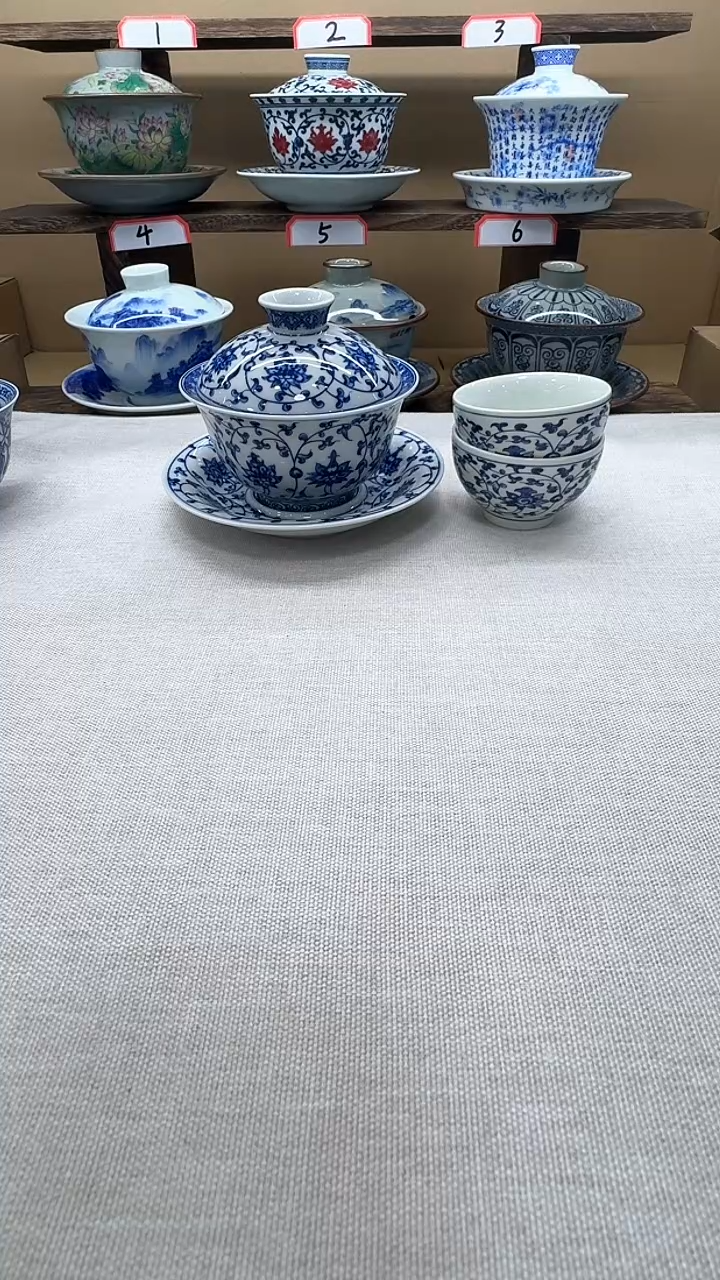 【闪购商品】景德镇制盖碗系列家用高端