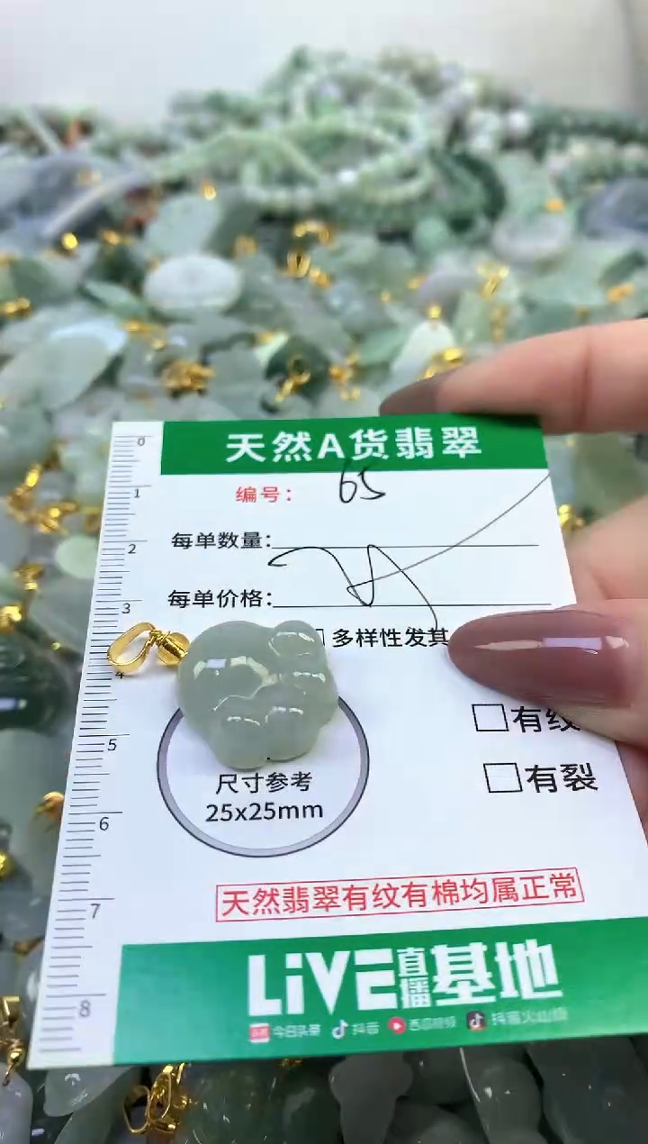 颈饰未镶嵌翡翠纯天然缅甸A货翡翠