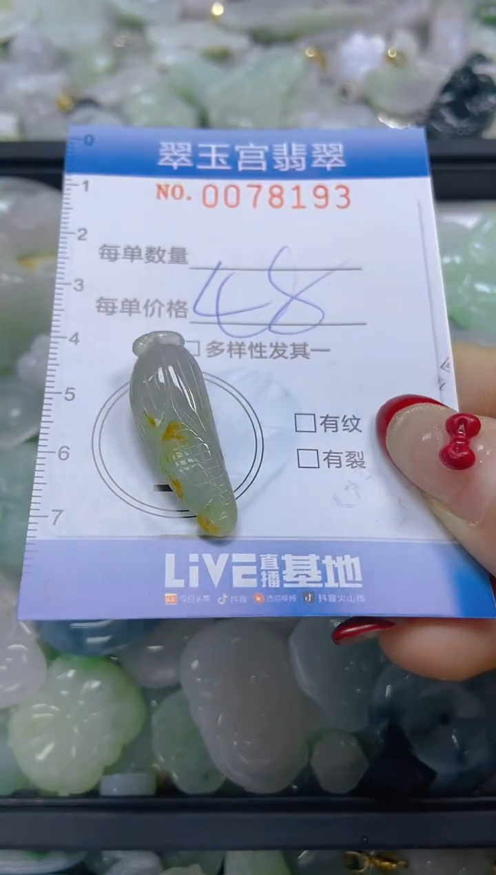 【闪购商品】翡翠颈饰未镶嵌闪购0078193