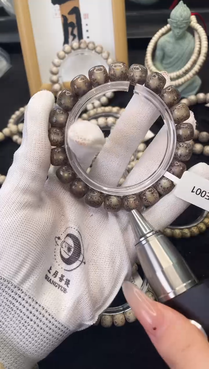 【闪购商品】星月菩提手串F88海南星月菩提单圈手串10X9