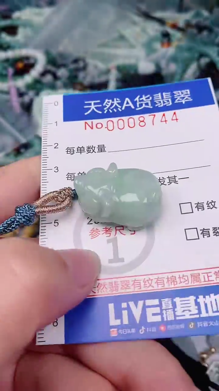 【闪购商品】翡翠颈饰未镶嵌00008744