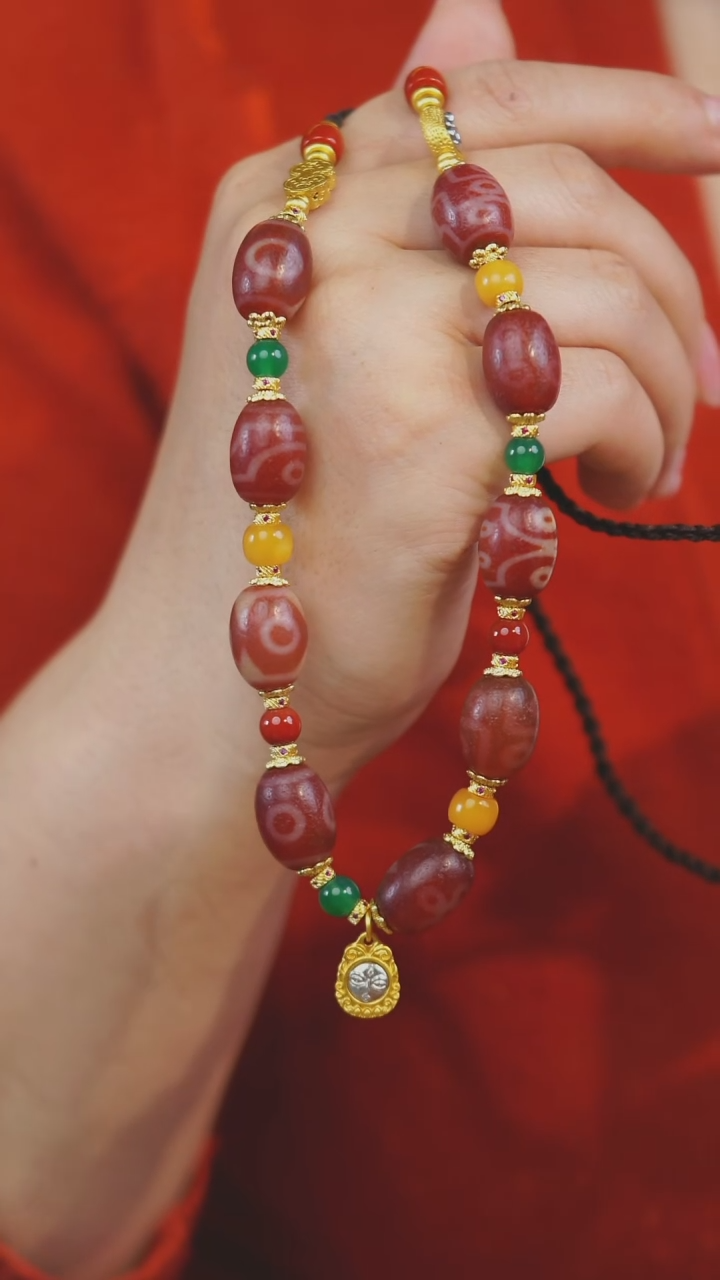 【闪购商品】玛瑙/玉髓项链未镶嵌多样性发一