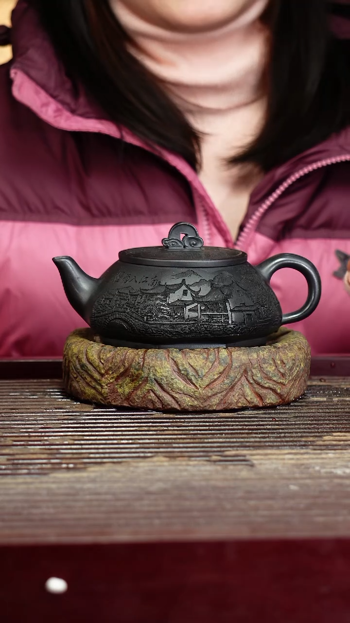 宜兴原矿紫砂壶茶壶宜兴原矿紫砂壶茶壶300C