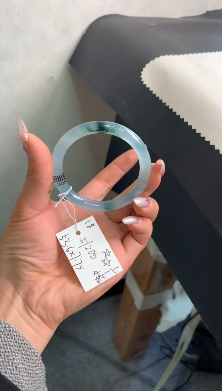 未镶嵌手镯翡翠翡翠手镯#18 圈口53