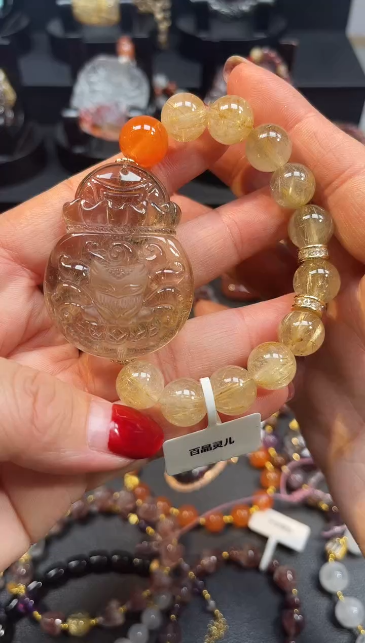 【闪购商品】水晶颈饰未镶嵌【百晶灵儿】天然定制款