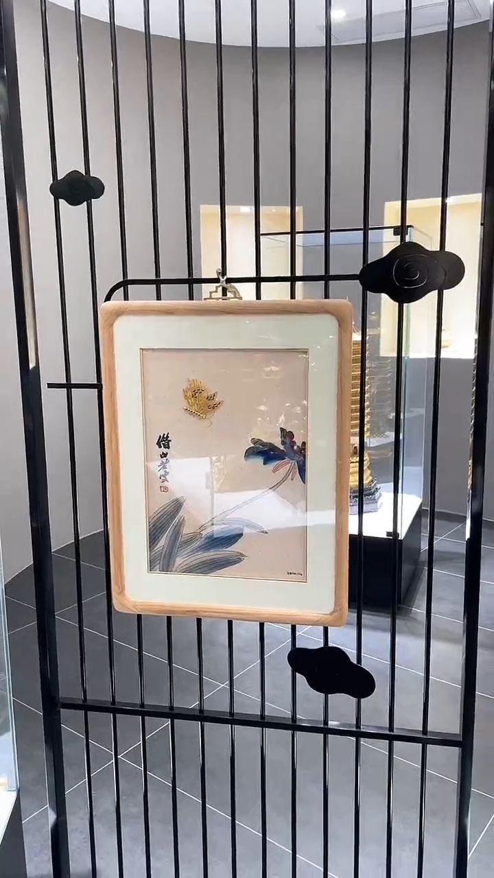 【闪购商品】国画1.19HSC<花丝-花鸟画>带框