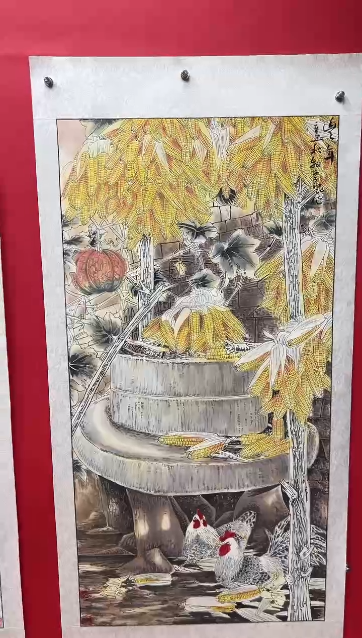 国画娄渊波国画作品-21