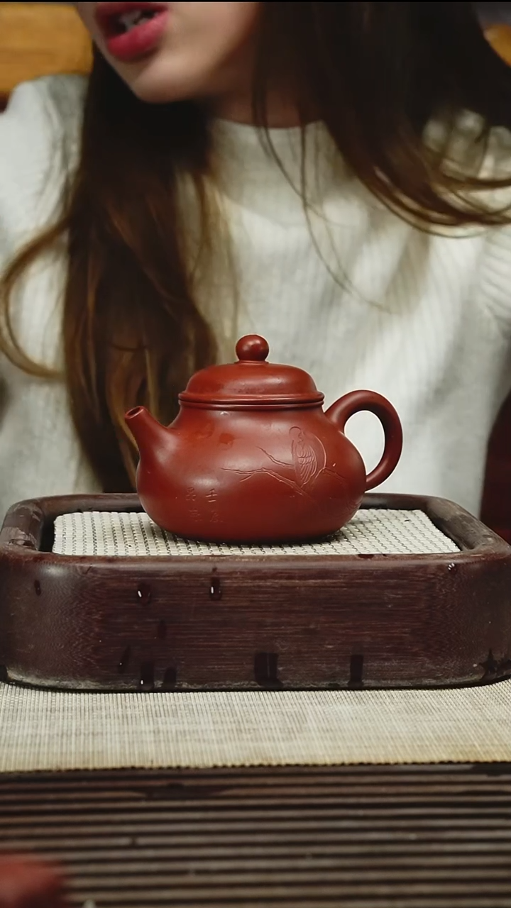 茶壶紫砂220CC  