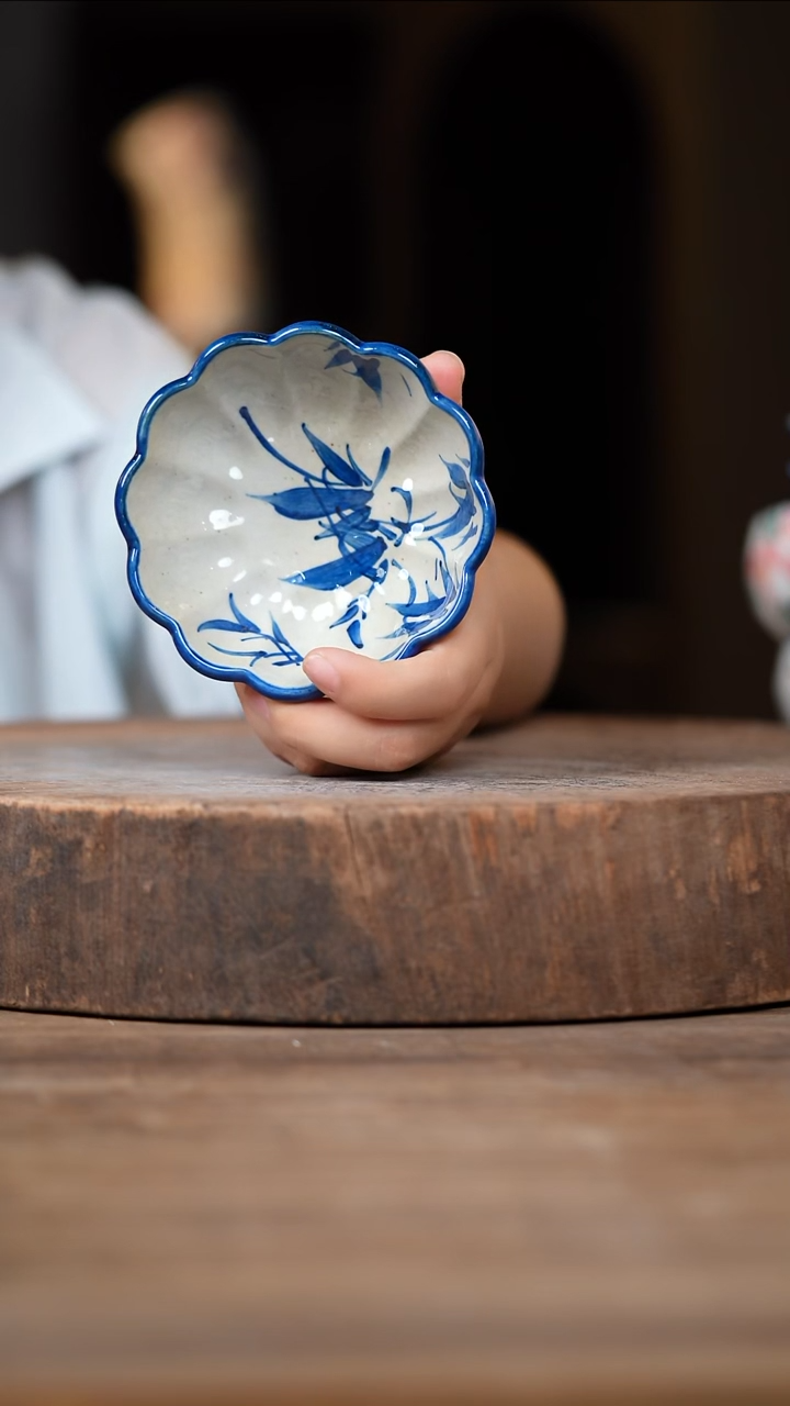 瓷片景德镇高温釉下彩（食品级）
