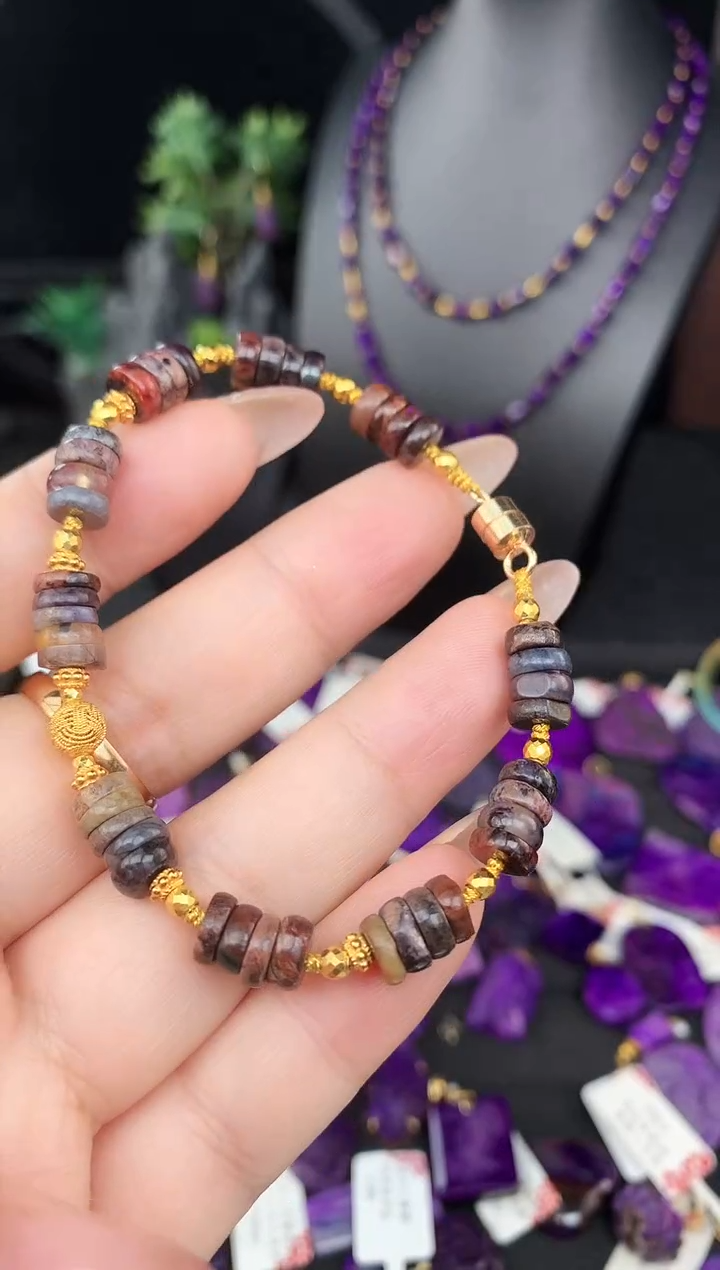 【闪购商品】苏纪石（舒俱来）手链未镶嵌.