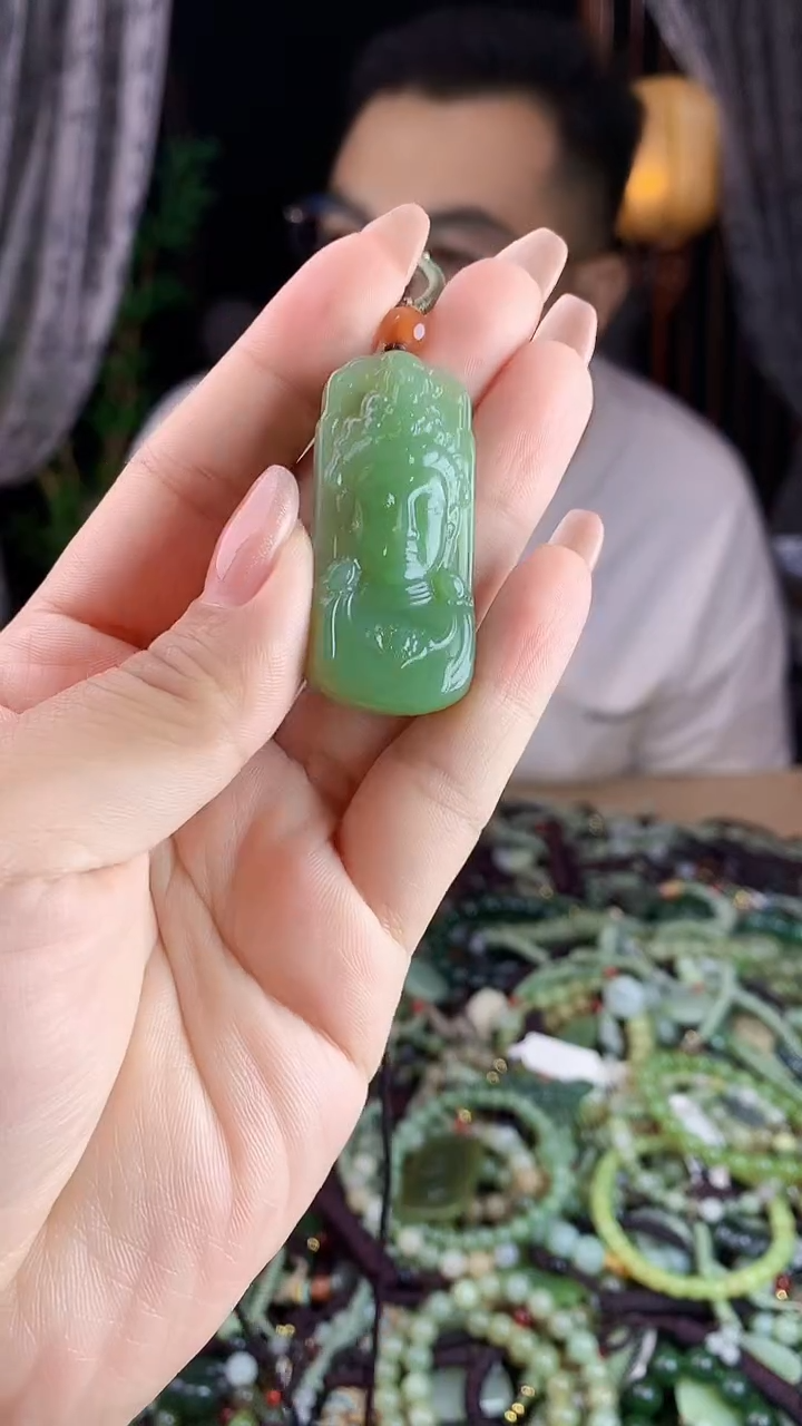 和田玉未镶嵌挂件多样性发货拍一发一