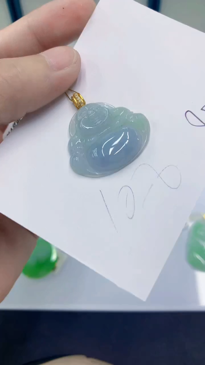 颈饰未镶嵌翡翠翡翠