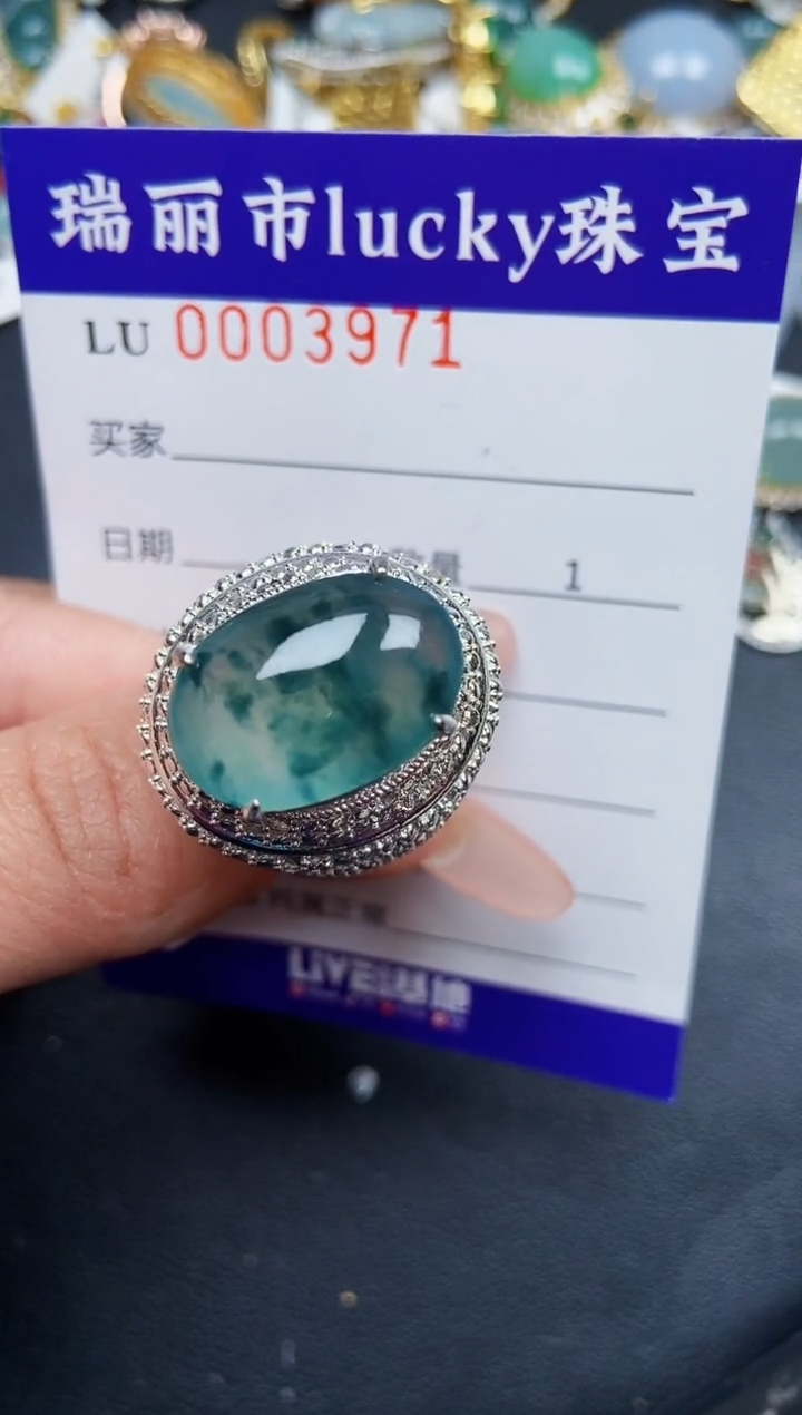 【闪购商品】翡翠颈饰未镶嵌铜托3971