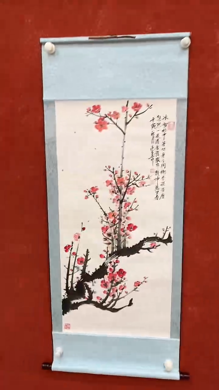 国画8.4-福利-SY-王建华-三尺卷轴-A2