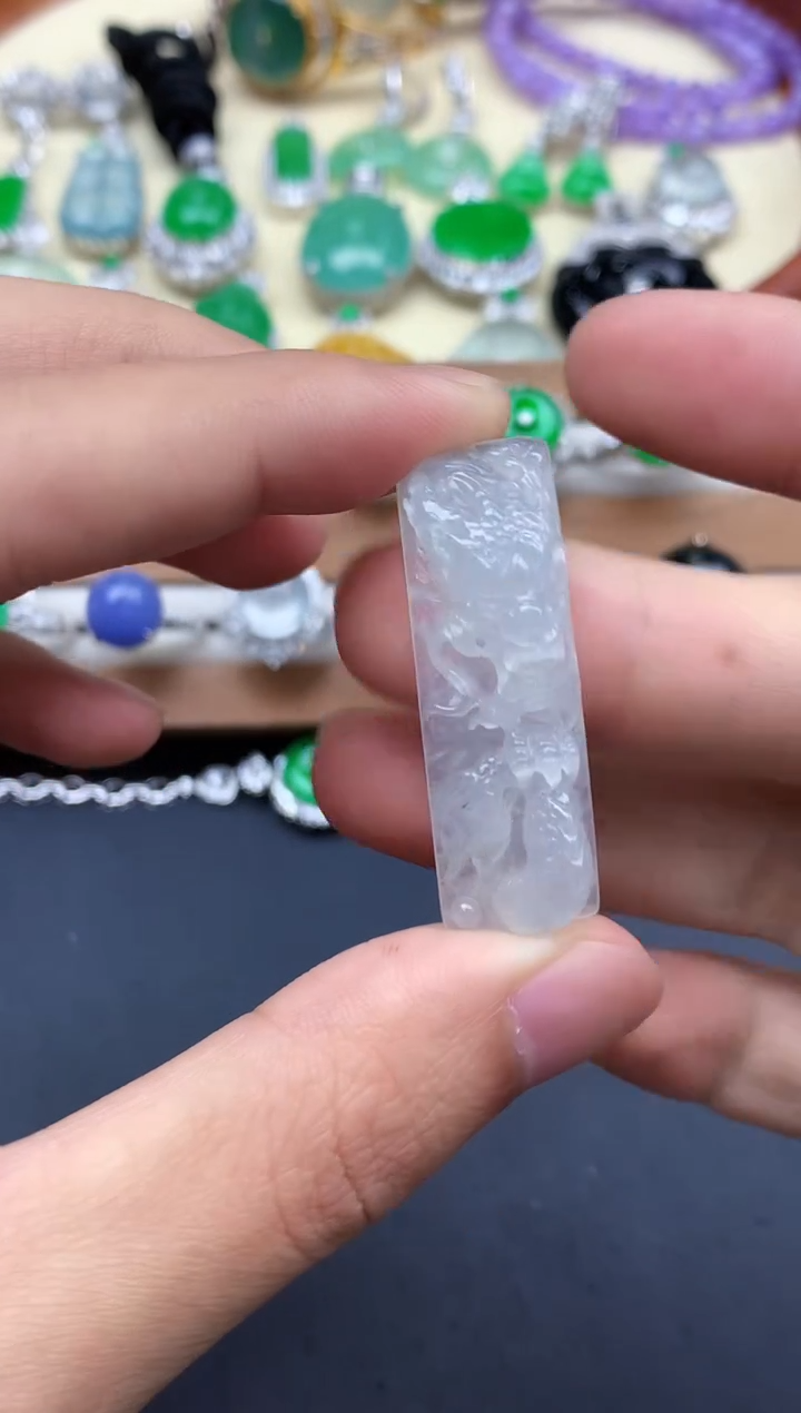 颈饰未镶嵌翡翠69-中国好珍宝