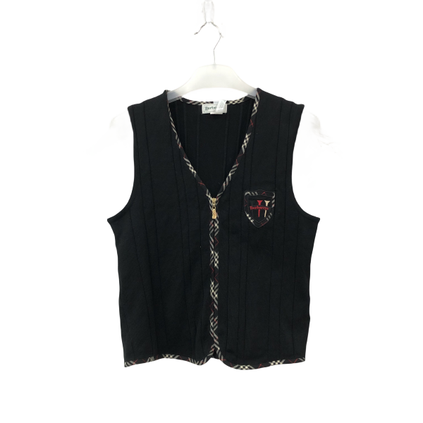 妃鱼/博柏利/棉/背心/95新/琳二一七