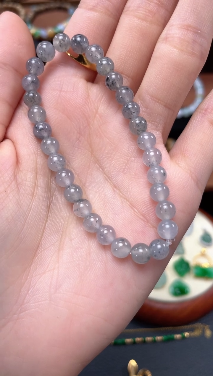 【闪购商品】翡翠套链未镶嵌一个  JK151